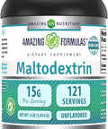 Amazing Nutrition Formulas Maltodextrin | 15 Grams Per Serving | 121 Servings | 4 Lb Powder Supplement | Made in USA