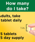 Nature Made Vitamin B12 1000 Mcg Dietary Supplement For Energy Metabolism Support 75 Time Release Tablets 75 Day Supply