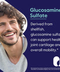 Bestvite Glucosamine Sulfate 750mg per Capsule (240 Capsules) - No Stearates - Gluten - Non GMO - Joint Support