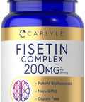 Carlyle Fisetin Complex | 200Mg | 90 Capsules | Non-Gmo And Gluten Free Supplement