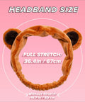 I Dew Care Face Wash Headband - Brown Bear + Tweeze The Day Bundle