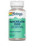 SOLARAY Pancreatin Supplement 1300 mg 90 Count