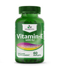 Herbevia Vitamin E 400 IU Antioxidant Supplement ÃƒÂ¢Ã¢â€šÂ¬Ã¢â‚¬Å“ For Skin Men & Women Supports Reproductive Health & Oxidative Cell Health Organic & No Side Effects Halal Certified GMO-Free 60 Softgels