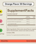 Miracle Moo Colostrum Supplement for Gut Health Hair Growth Beauty and Immune Support - Easy to Mix Grass Fed Bovine Powder - Highest IgG Plus ImmunoLin (30 Servings (Stick Packs) Orange)