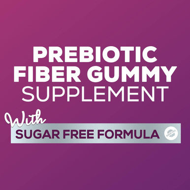 Nature'S Nutrition Fiber Supplement Gummies for Digestive Health & Regularity Support Sugar- 4g Fiber Gummy for Adults Daily Probiotic Supplements Natural Prebiotic Fiber Gummy Plant Based - 60 Gummies