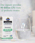 Garden of Life Dr. Formulated Probiotics Platinum Series Immune+ 90 Billion Cfu d One A Day Probiotic Supplement Acidophilus & Rhamnosus Vegan Non-Gmo Immune System Support 30 Capsules