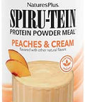 NaturesPlus SPIRU-TEIN, Cookies & Cream - 2.3 lbs - Plant-Based Protein Shake - Non-GMO, Vegetarian, Gluten Free - 30 Servings