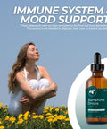 Mountain Meadow Herbs Sunshine Drops Vegan Vitamin D3 Booster for Healthy Bones and Teeth Ideal Winter Supplement Tincture 2oz