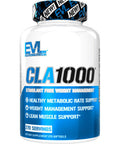 Evlution Nutrition CLA 1000, Conjugated Linoleic Acid, Weight Loss Supplement, Metabolism Support, Stimulant- (270 Servings)