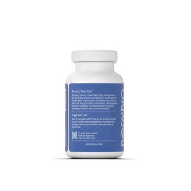 BodyBio Sodium Butyrate 600 mg 100 Capsules