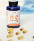 Microbiome Labs Gut-Specific Fish Oil Supplement - Omega 3 Pills with Superior EPA DHA DPA Ratio to Support Immune & Gut Health - Natural Lemon Flavor to Minimize Fishy Burps (60 Softgels)