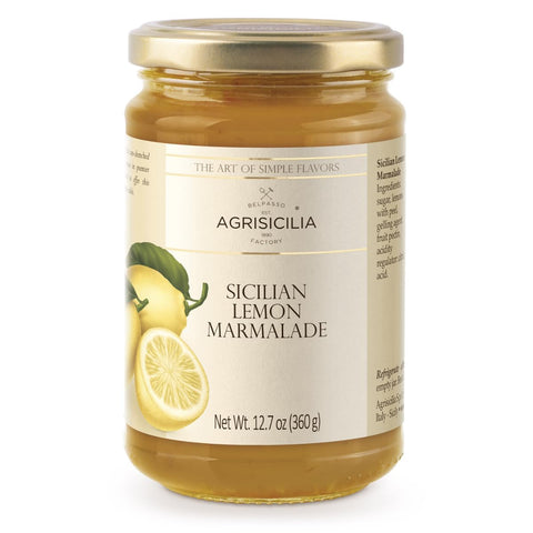 Agrisicilia Extra Black Mulberry Jam from Sicily ÃƒÂ¢Ã¢â€šÂ¬Ã¢â‚¬Å“ Authentic Italian Artisan Fruit Preserve 12.7 oz (360 g) Glass Jar