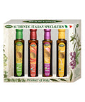 Mantova Organic Flavored Extra Virgin Olive Oil Variety Pack ÃƒÂ¢Ã¢â€šÂ¬Ã¢â‚¬Å“ Garlic, Basil, Chili, and Lemon (8.5 oz Bottles, Pack of 4) ÃƒÂ¢Ã¢â€šÂ¬Ã¢â‚¬Å“ Perfect for Cooking, Dressing, and a Great Gift Item