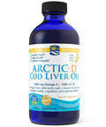 Nordic Naturals CLO, Arctic-D Lemon, 8-Ounce Bottle