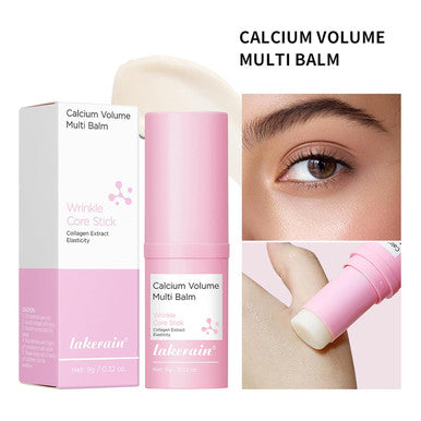 Bangfeng Cemenrete Calcium Volume Multi Balm Stick Korean Collagen Moisturizing Glow Hydrating & Anti-Aging Almond Vitamin E For Face Eyes Lips & Neck (Multi Balm Stick 1)