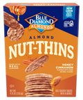 Blue Diamond Almonds Nut Thins Gluten Cracker Crisps Hint of Sea Salt 4.25 Oz Boxes (Pack of 1)
