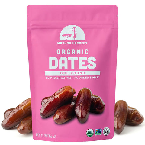 Mavuno Harvest Organic Dried Fruit Variety Pack | Dried Mango, Papaya, Pineapple, Banana, Jackfruit, & Tropical Mix | Healthy, Vegan, No Sugar Added, Non GMO Snacks for Kids & Adults | 2 Ounce, 6 Pack