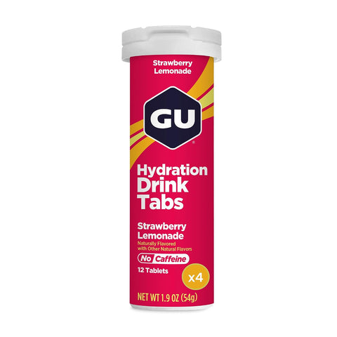 GU Energy Hydration Electrolyte Drink Tablets, Enhanced Endurance Sports Drink for Running, Cycling, Triathlon, 4-Count (48 Servings), Assorted Flavors