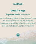 Method Fragrance Booster Beach Sage 14.8 Ounce