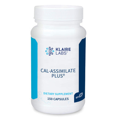 Klaire Labs Cal-Assimilate Plus - Triple Calcium Bone Support Complex with Vitamin D3, Key Minerals & Chondroitin Sulfate, Hypoallergenic & BSE- (150 Capsules)