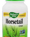 Natures Way Horsetail Grass, 440Mg, 100 Capsules, Pack Of 2