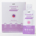 Zooki 3000iu Liposomal Vitamin D3 + K2 Liquid Sachets | 4X Higher Absorption Clinically Proven | Ultimate Immunity Bones Muscles Support | Vegan | (Mixed Berry Flavour