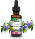 Nature'S Answer Hyssop Herb Supplement with Organic Alcohol 1-Fluid Ounce | Promotes Overall Wellness | Calming Aid | Natural Stress Reliever