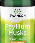 Swanson Psyllium Husks 610 Milligrams 100 Capsules