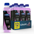 Pedialyte Electrolyte Solution, Strawberry, Hydration Drink, 12 bottles, half liter each