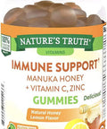Nature's Truth Vitamin C Gummies with Zinc | 120 Count | Vegetarian, Non GMO & Gluten | by Natures Truth, n/a, Honey Lemon Flavor, 120 Count