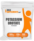 BulkSupplements Potassium Orotate Powder - Potassium Powder - Electrolytes Keto Friendly - Potassium Supplement - Potassium Salt - Electrolyte Supplement (250 Grams - 8.8 oz)