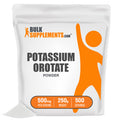 BulkSupplements Potassium Orotate Powder - Potassium Powder - Electrolytes Keto Friendly - Potassium Supplement - Potassium Salt - Electrolyte Supplement (250 Grams - 8.8 oz)