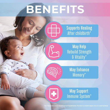 Maryruth Organics Postnatal Probiotics for Breastfeeding Women | Nursing Probiotic Capsules with Vitamins | Minerals & Antioxidants | 54 Billion CFU | Non-GMO | Vegan | 30 Servings