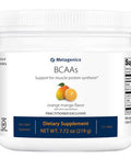 Metagenics BCAAs Powder 7.72 oz (219 g) Orange Mango Flavor 30 Servings - Non-GMO Gluten Free Vegetarian