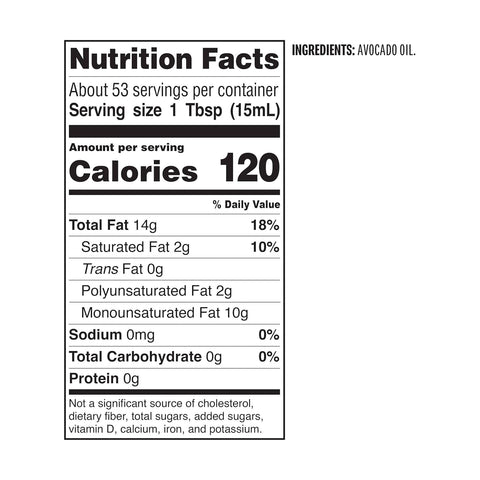 Chosen Foods 100% Pure Avocado Oil Squeeze Bottle, 27 Fl Oz