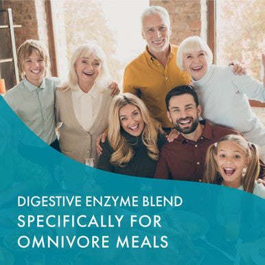 Real-ZymesÃƒâ€šÃ¢â€žÂ¢ Omnivore Digestive Enzymes Supplement with Probiotics for Better Digestion - Natural Support for Relief of Bloating, Gas, Belching, Diarrhea, Constipation, IBS, etc. - 90 Caps