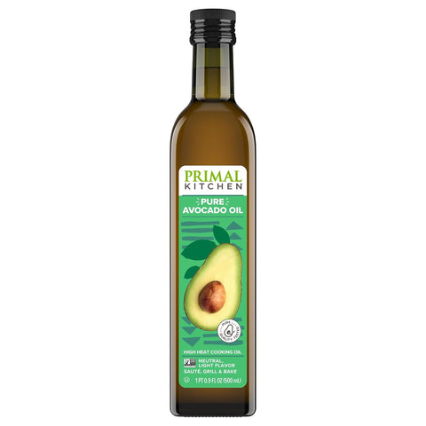 Primal Kitchen Avocado Oil, Whole30 Approved, Certified Paleo, and Keto Certified, 16.9 Fluid Ounces, Pack of 2