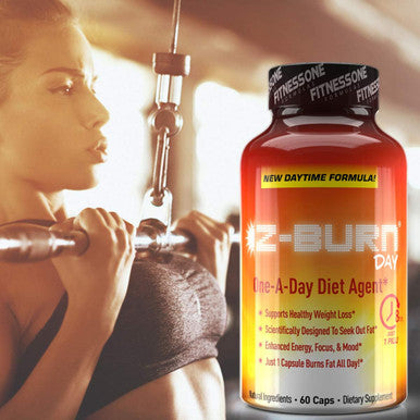 Z-BURN DAY- 1 PILL A DAY FAT BURNER! Just 1 capsule burns fat, boosts metabolism, suppresses appetite, and provides all day energy and focus to hit your goals and get stuff done!