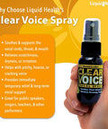Liquidhealth Clear Voice Vocal Spray Honey Lemon (3pack)