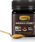 Comvita Manuka Honey UMF 10+ (MGO 263+) - Raw Manuka Honey New Zealand, Pure & Unpasteurized, Superfood for Immune Health, Use in Tea, Wild, Monofloral, Non-GMO - 500g (17.6 oz)