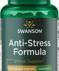Swanson Women's Anti-Stress Formula (Lactium) - Helps Counter Stress Promotes Relaxation and Sleep Support - (60 Capsules 167mg) 1 Pack