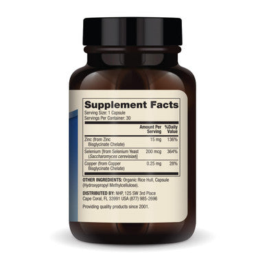Dr. Mercola Zinc With Selenium 30 Caps