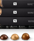 Nespresso Capsules Vertuo, Variety Pack, Medium and Dark Roast Coffee, 30 Count Coffee Pods, Brews 7.8 oz.
