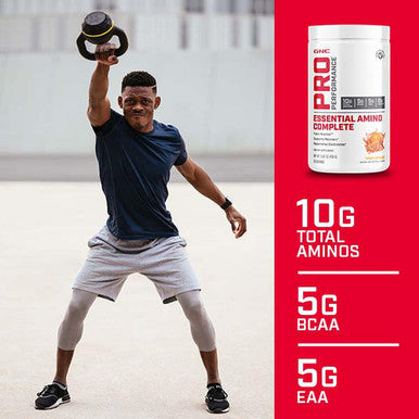 Gnc Pro Performance Essential Amino Complete, Strawberry Kiwi, 15.87 Oz, Supports Muscle Recovery