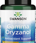 Swanson Gamma Oryzanol from Rice Bran 60 Milligrams 90 Veg Capsules