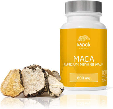 Kapok Naturals Maca for Men and Women, 100 Count