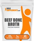 Bulksupplements Beef Bone Broth Protein Powder 1 Kilogram