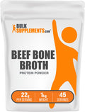 Bulksupplements Beef Bone Broth Protein Powder 1 Kilogram