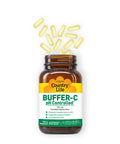 Country Life Buffer-C Ph Controlled 500Mg Stomach Friendly Non-Acidic 60 Vegetarian Capsules Certified Gluten Free Certified Vegetarian