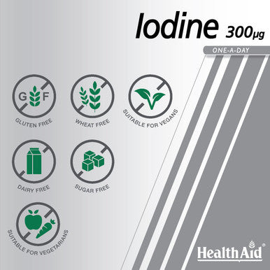 Health Aid 300Mcg Idiodine Tablets - Pack Of 60 Tablets